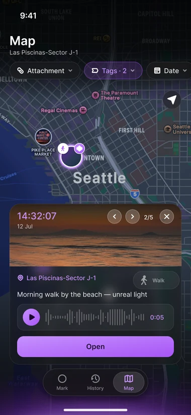 A moment on the map